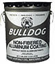 36 bulldog non-fibered aluminum coating